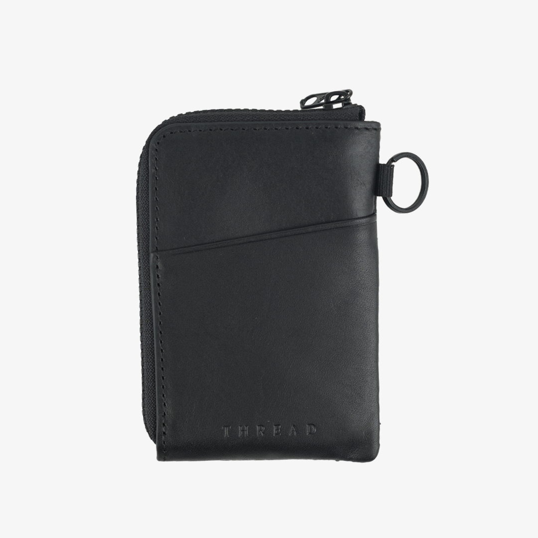 Forest Critters - Leather Zip Wallet