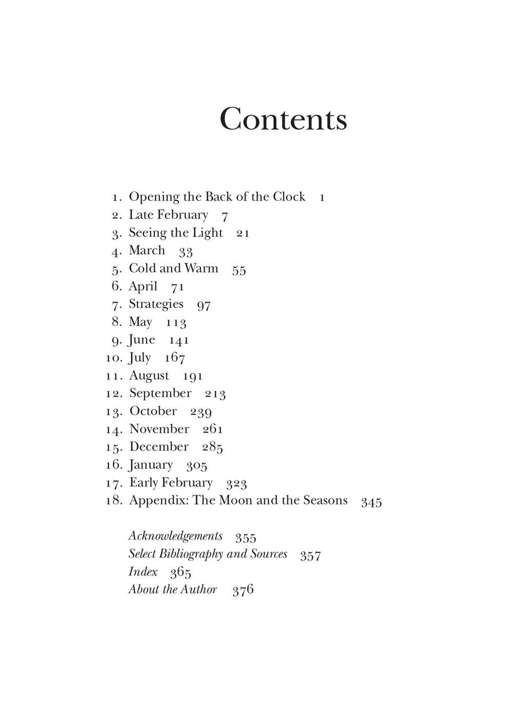 The Hidden Seasons: A Calendar of Nature's Clues