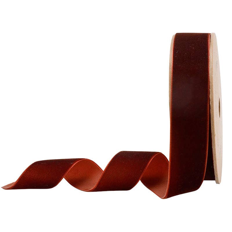 Velvet Holiday Trim Ribbon 1" Wide