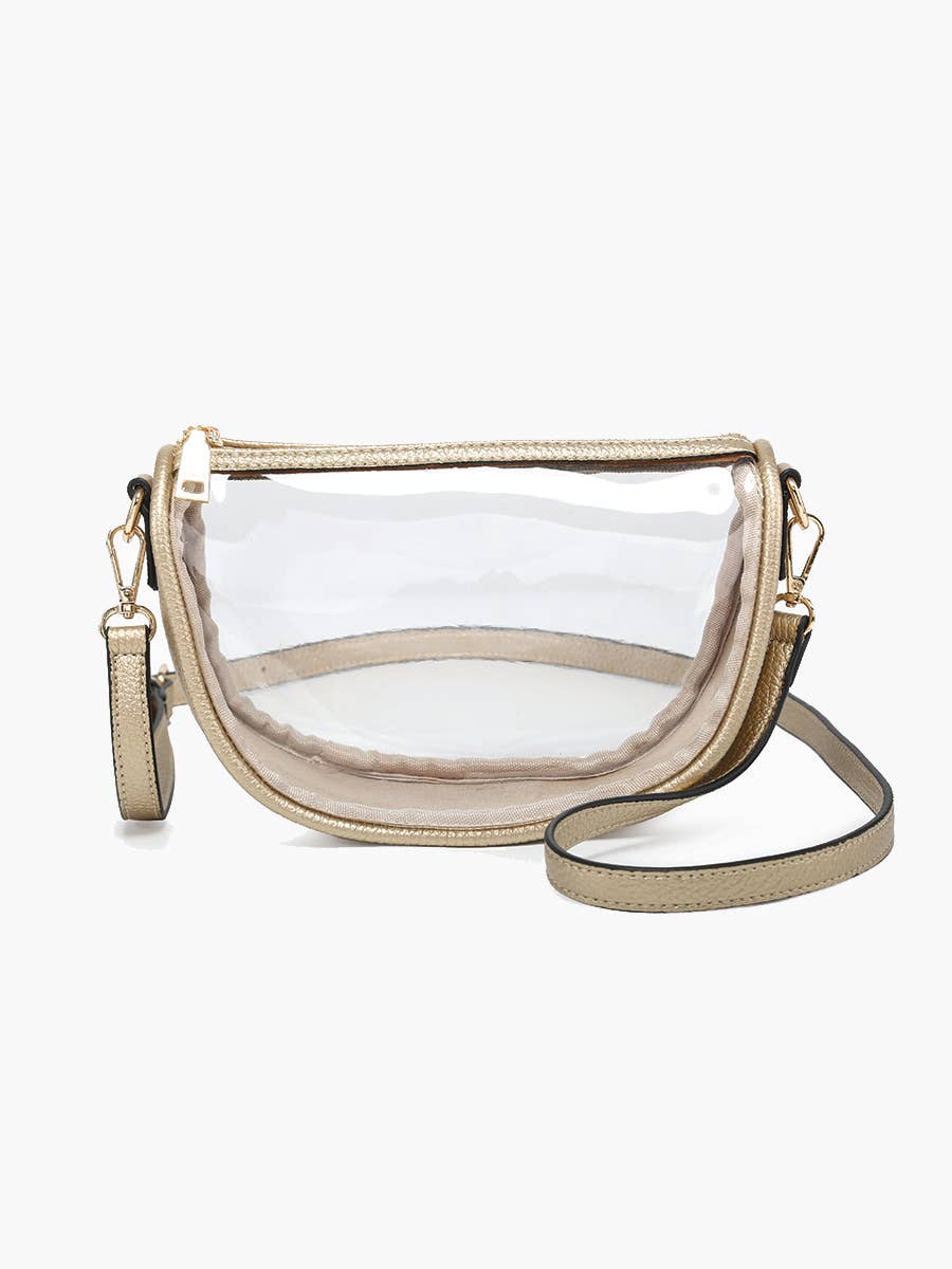 Peyton Stadium Clear Crossbody Bag