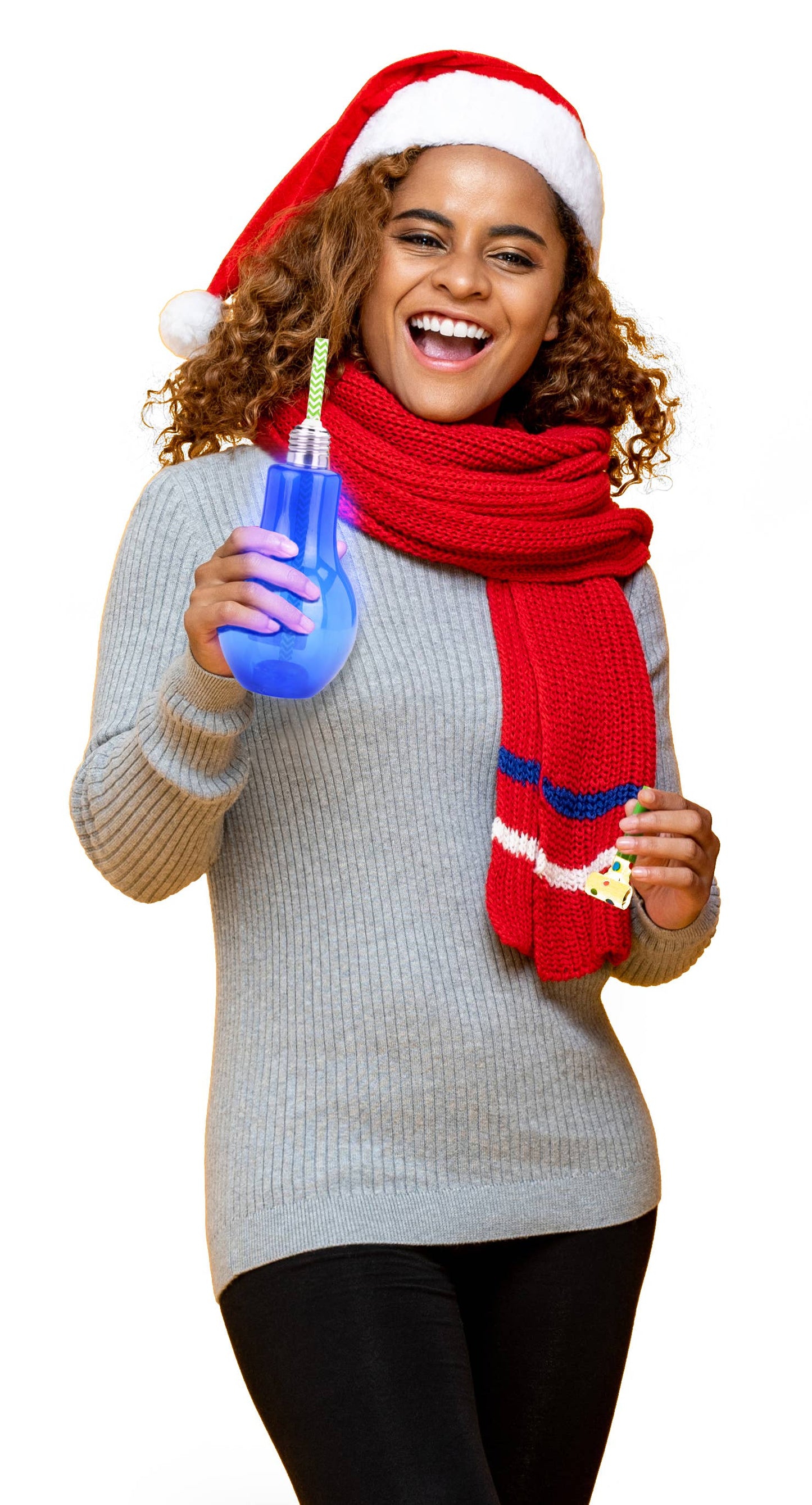 Oh What Fun! Flashing Holiday Beverage Bulb