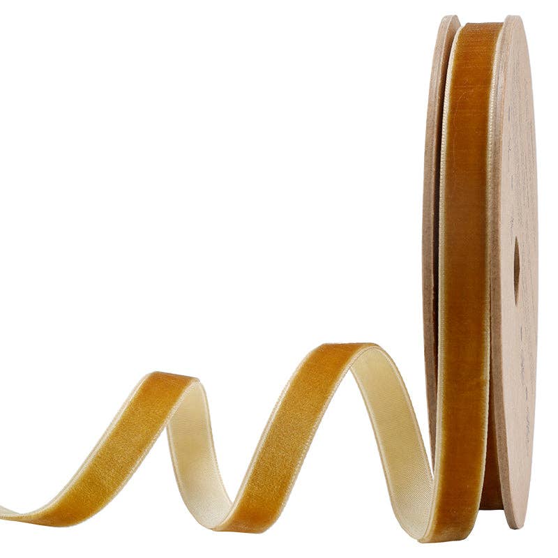 Velvet Holiday Trim Ribbon 3/8" Wide