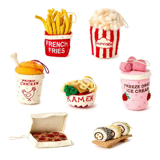 Felt Food Ornaments