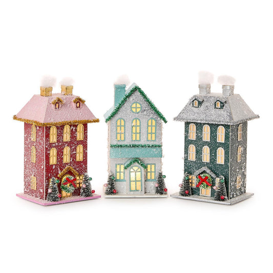 Light up Holiday House, 3 Styles