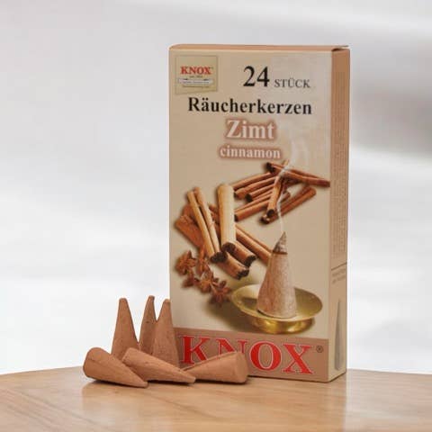 Knox Incense Cones-  Cinnamon