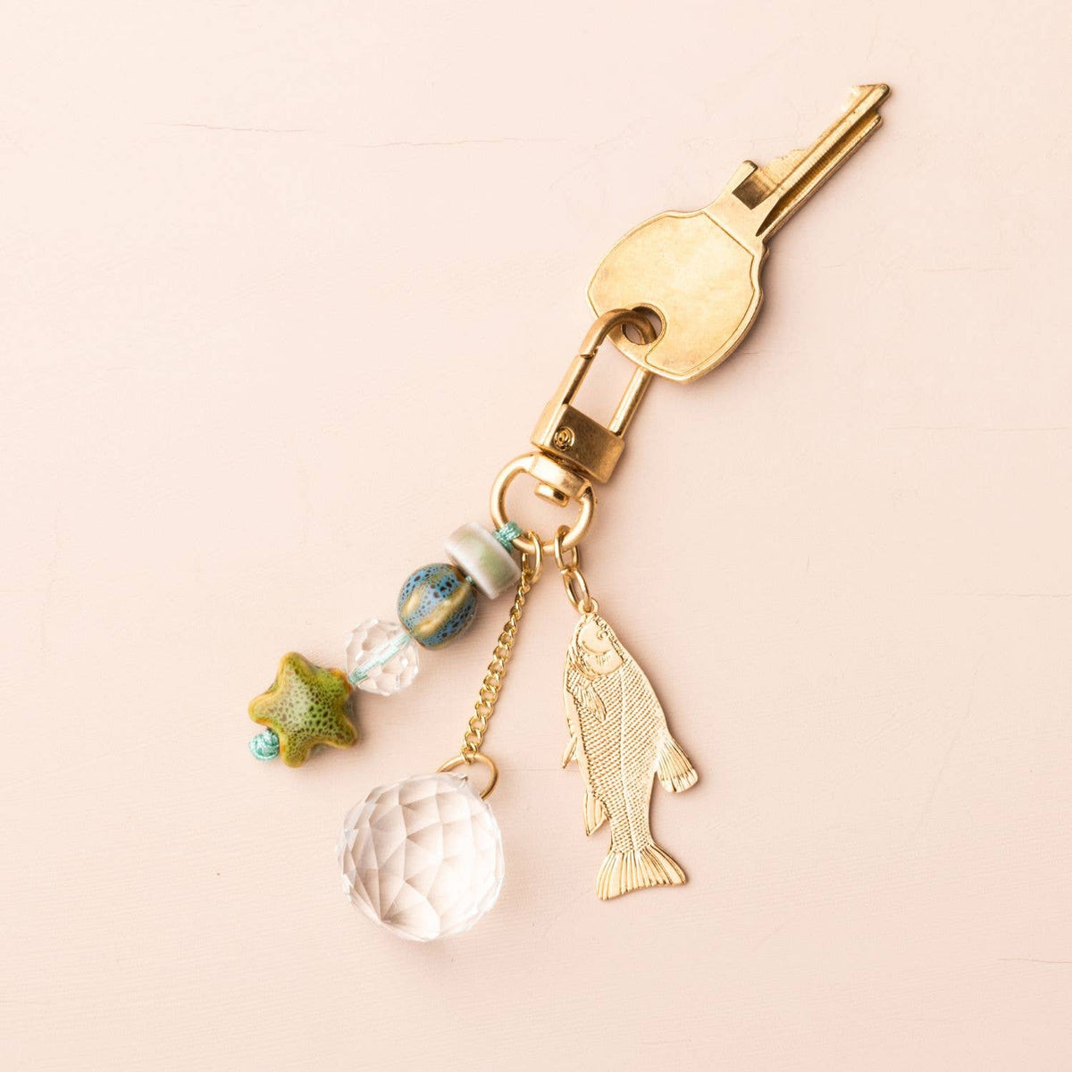 Bookmark & Keychain Set - Fish/Harmony