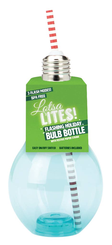 Oh What Fun! Flashing Holiday Beverage Bulb