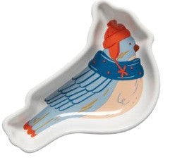 Holiday Bird Trinket Dishes