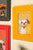 Colorful Dog Paintings, 3 Designs