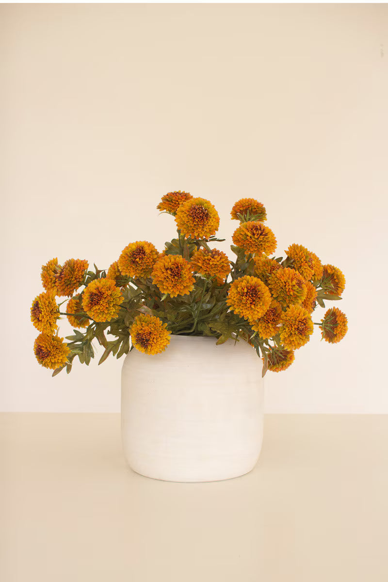 Artificial Dahlias Bundle - Mustard