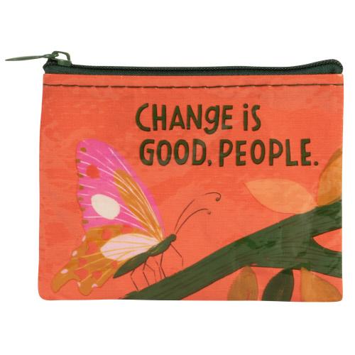 Change is Good. People.  Change Purse
