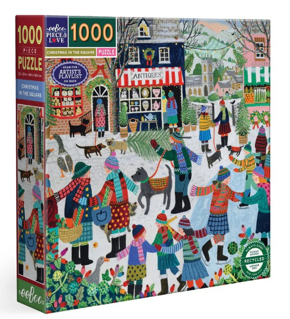 Christmas in the Square 1000pc Puzzle