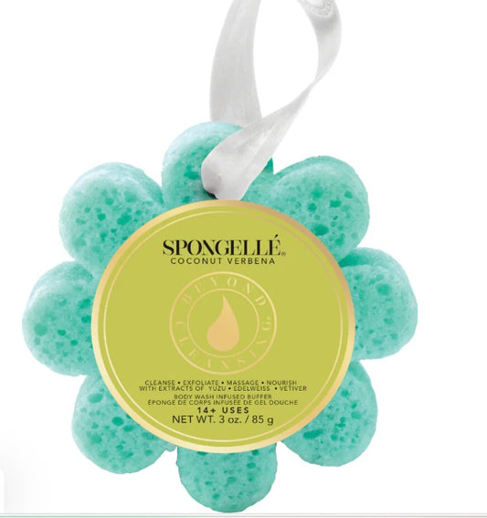 Spongelle Wild Flower Coconut Verbena Bath Sponge