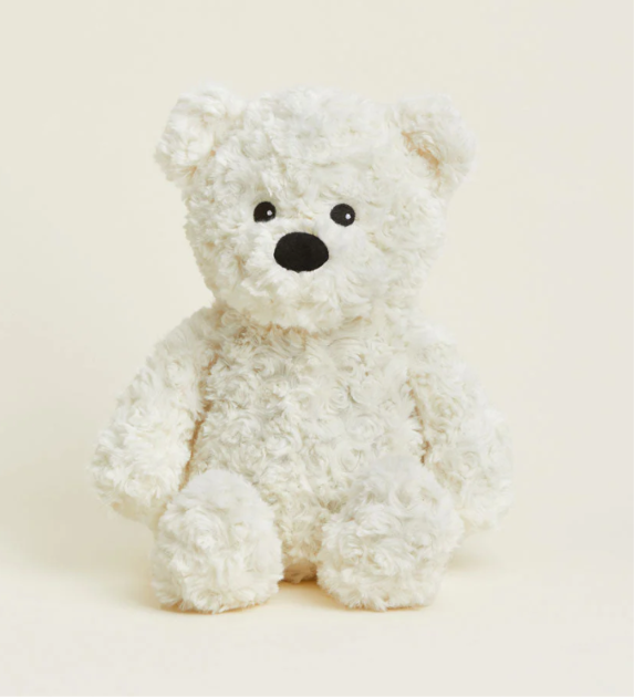 Cream Curly Bear Warmies