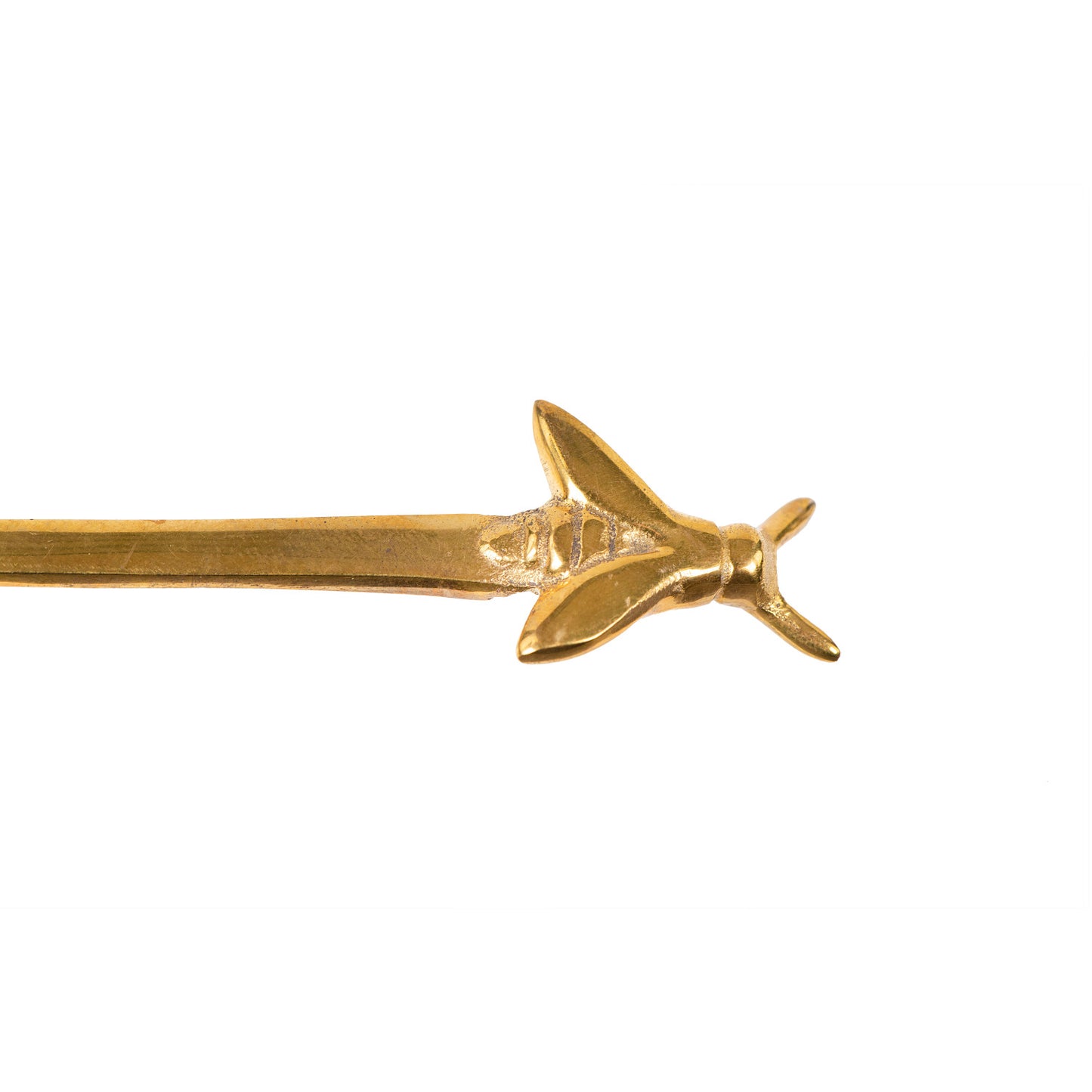 Gold Bee Honey Spoon