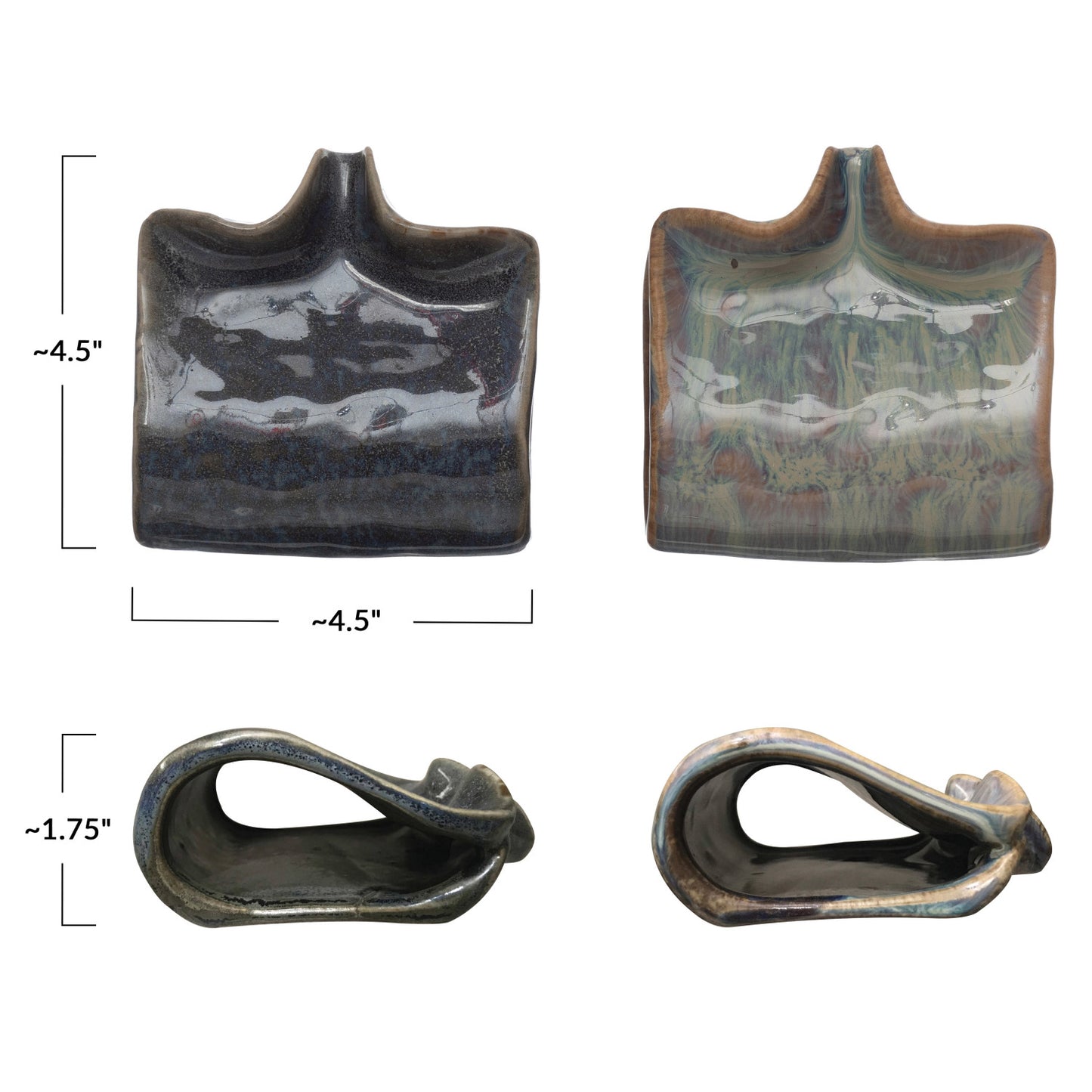 Stoneware Sponge Holder & Soap Dish