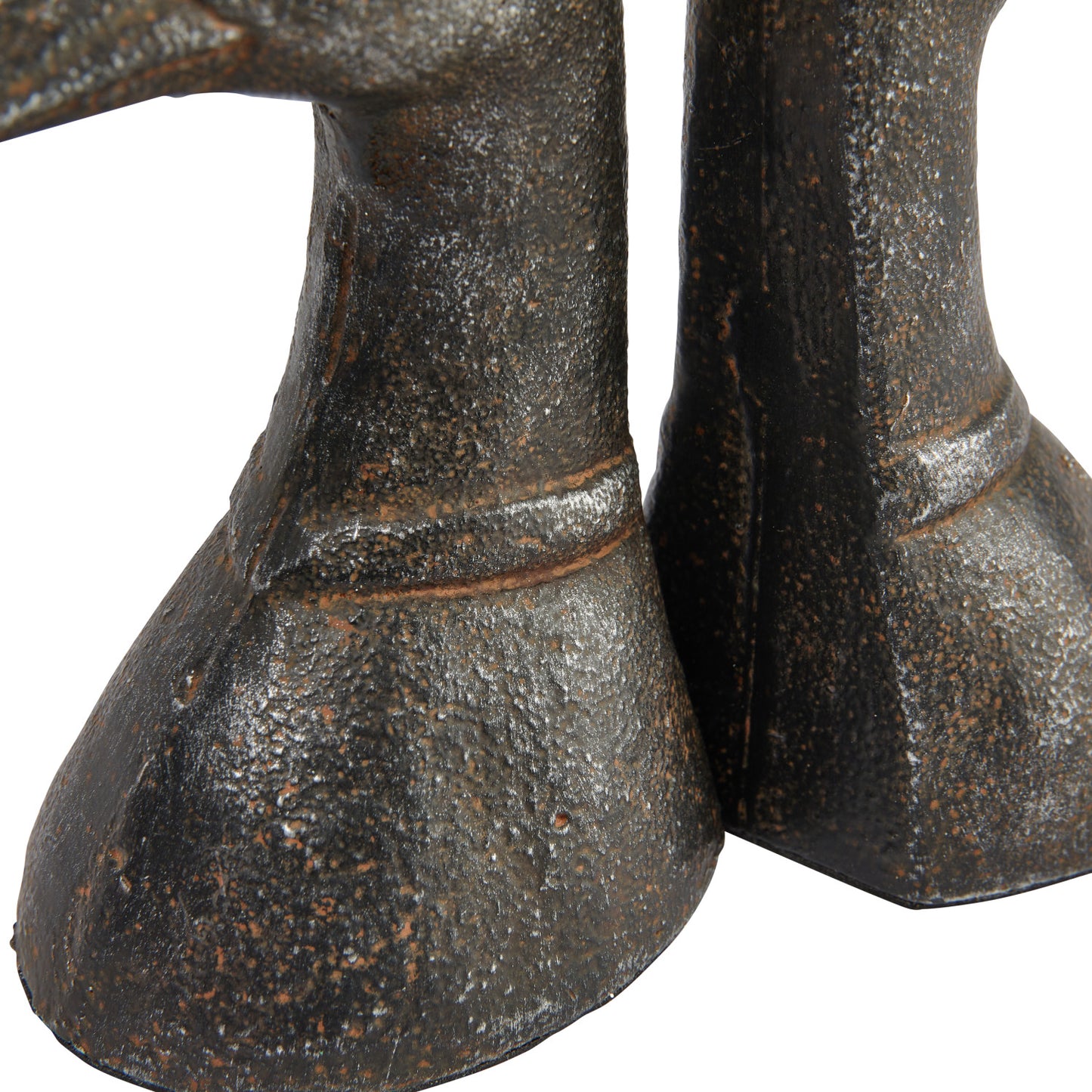 Cast Iron Duck Head Bookends, Set of 2