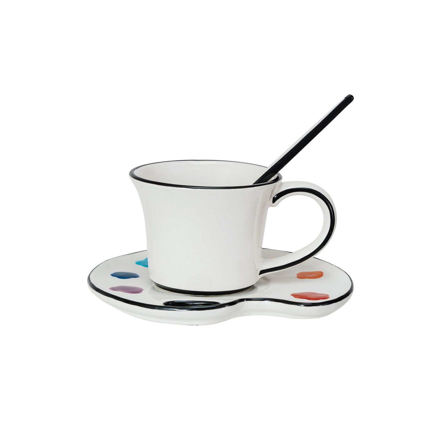 Artist's Teacup & Saucer Set