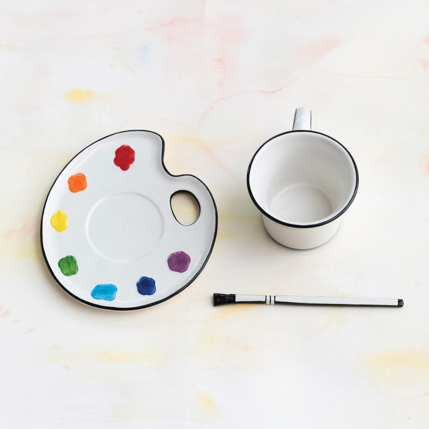 Artist's Teacup & Saucer Set
