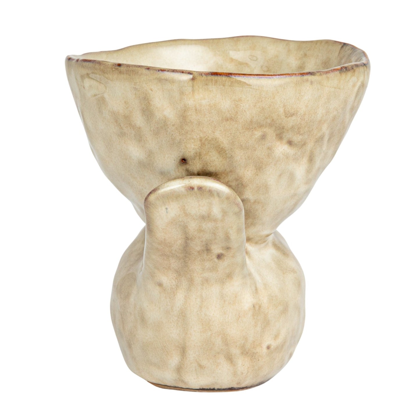 Stoneware Bird w/ Bowl