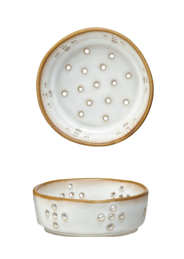 Stoneware Berry Bowl, 2 Colors