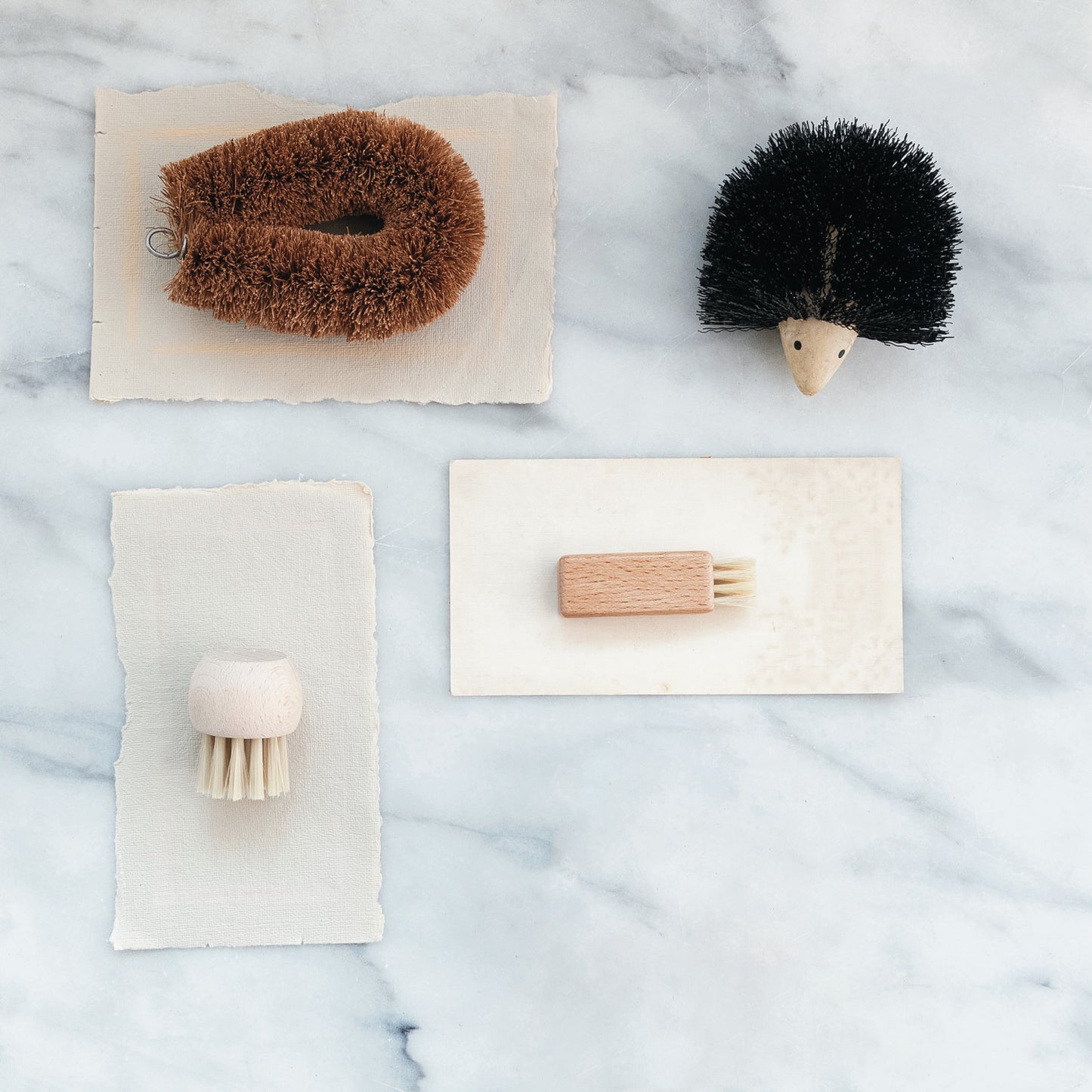 Vegetable Brush, Stainless Steel & Cocofiber