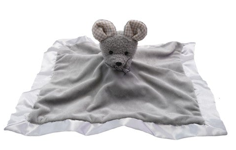 Plush 2-in-1 Peek-A-Boo Snuggle Toy with Satin Trim, 3 Styles