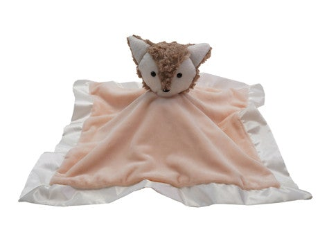Plush 2-in-1 Peek-A-Boo Snuggle Toy with Satin Trim, 3 Styles