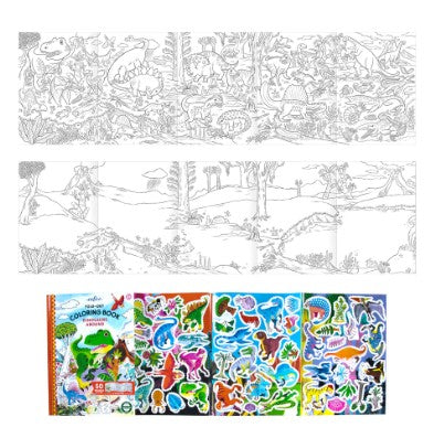 Eeboo Fold-Out Coloring Book