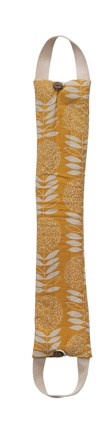 Microwaveable Floral Hot/Cold Neck Wrap Filled w/ Lentils & Lavender