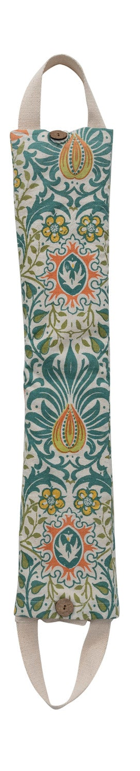 Microwaveable Floral Hot/Cold Neck Wrap Filled w/ Lentils & Lavender