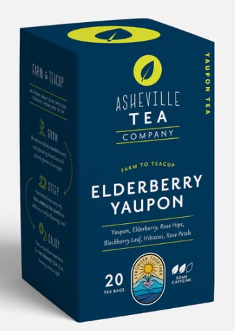 Asheville Tea Company - Elderberry Yaupon 20ct