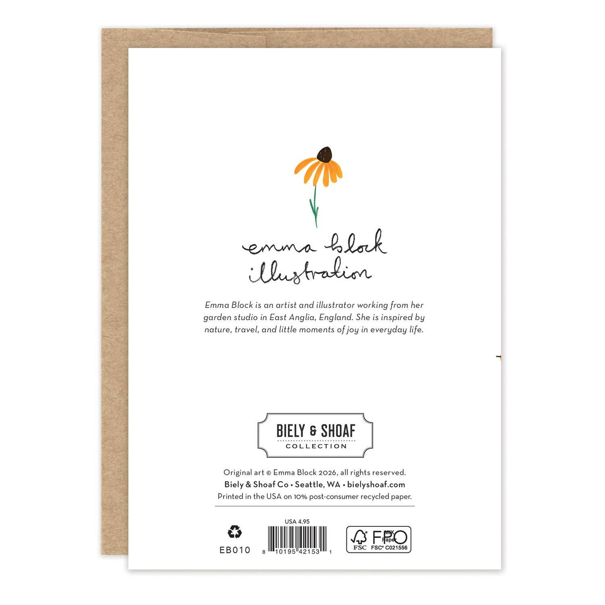 back of fairy village card