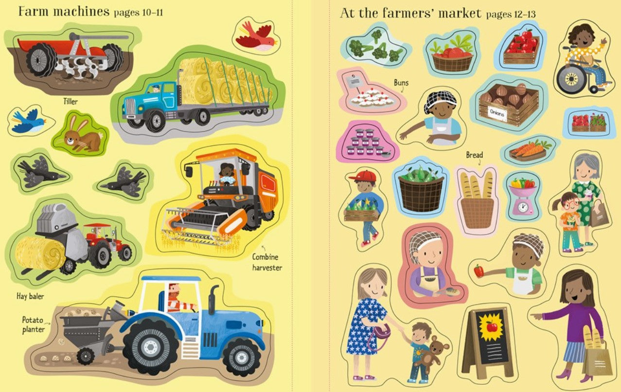 First Sticker Book Farm