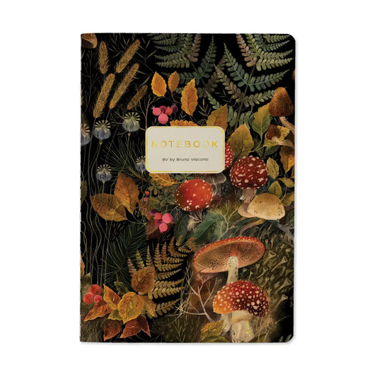 Forest Mushrooms Notebook