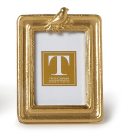 Gold Bird Photo Frame