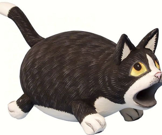 Gord-O Black Cat Birdhouse