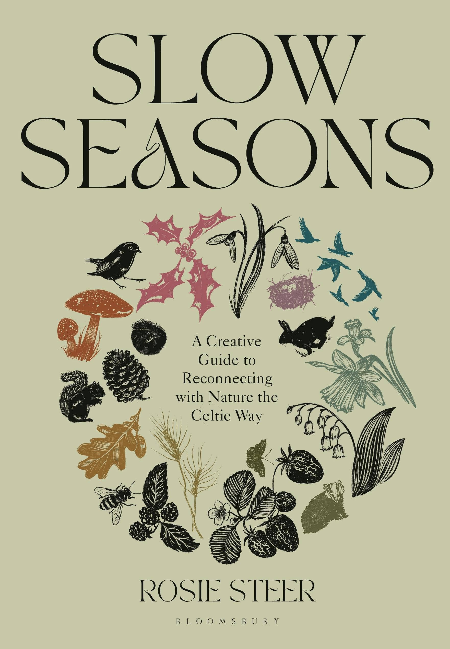 Book Slow Seasons: Reconnecting with Nature the Celtic Way by Rosie Steer, seasonal guide to Celtic wisdom, rituals, and mindful living.