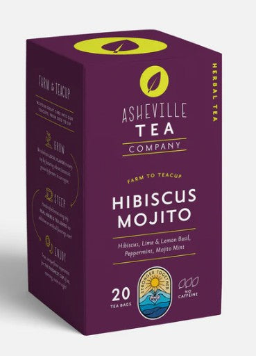 Asheville Tea Company - Hibiscus Mojito,  20ct