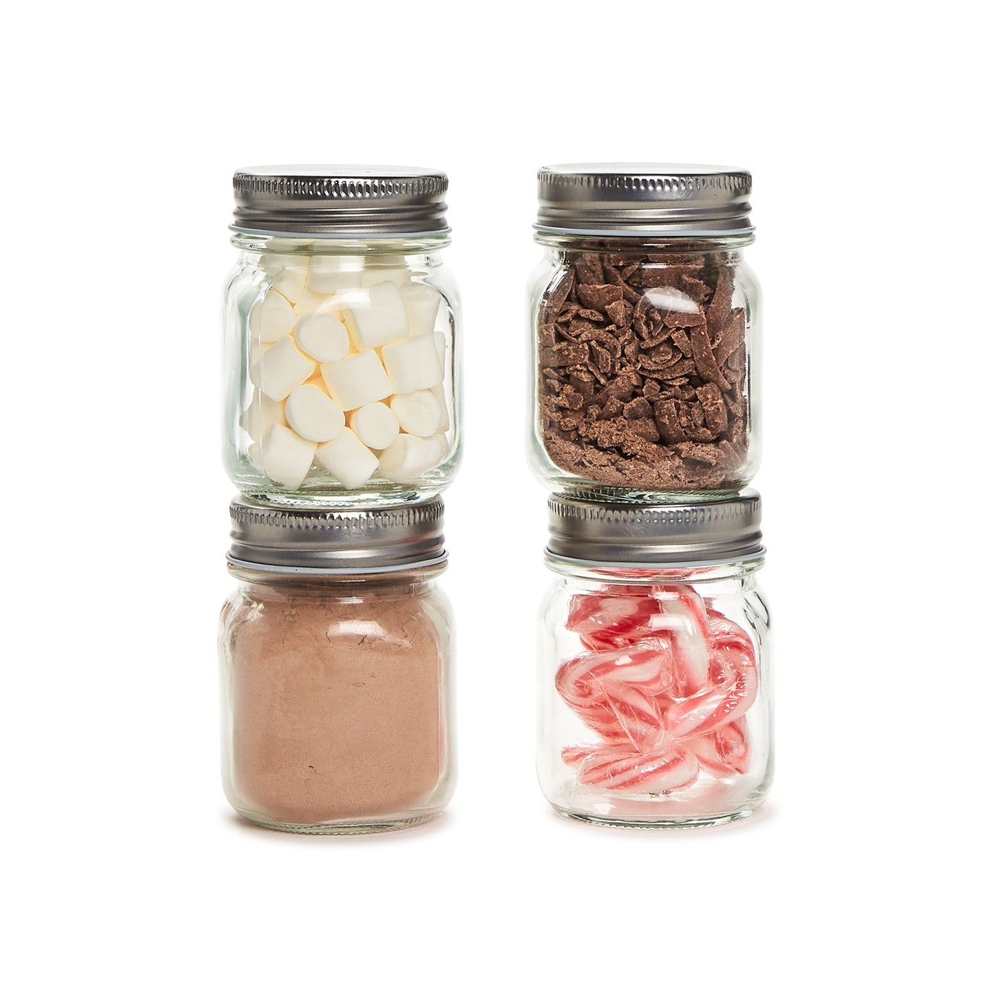 Hot Cocoa Bar 4pc Mason Jar Kit