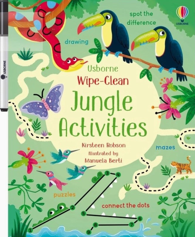 Wipe Clean Jungle Activities