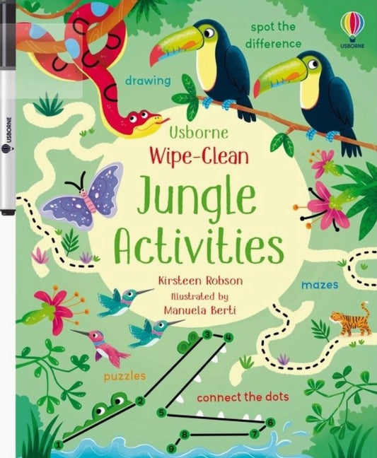 Wipe Clean Jungle Activities