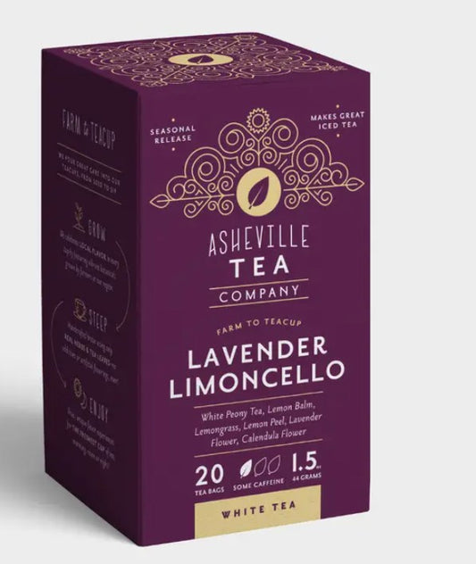 Asheville Tea Company - Lavender Limoncello,  20ct