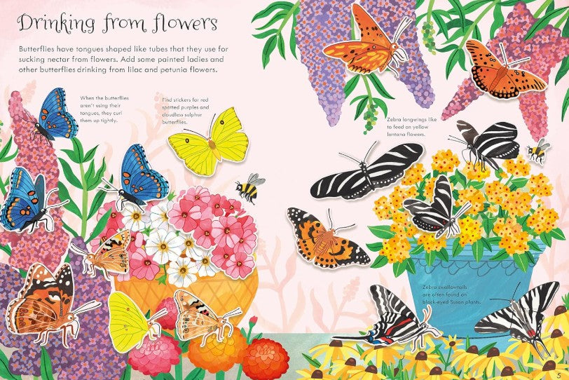 Little First Stickers Butterflies