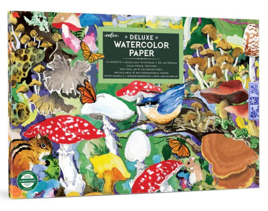 Mushroom Watercolor Pad