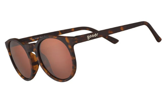 Goodr Nine Dollar Pour Over 49mm Polarized Sunglasses in Tortoise/Brown