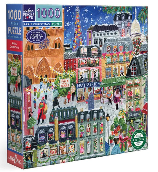 Paris Christmas 1000pc Puzzle