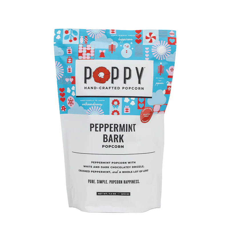 Poppy Popcorn - Peppermint Bark