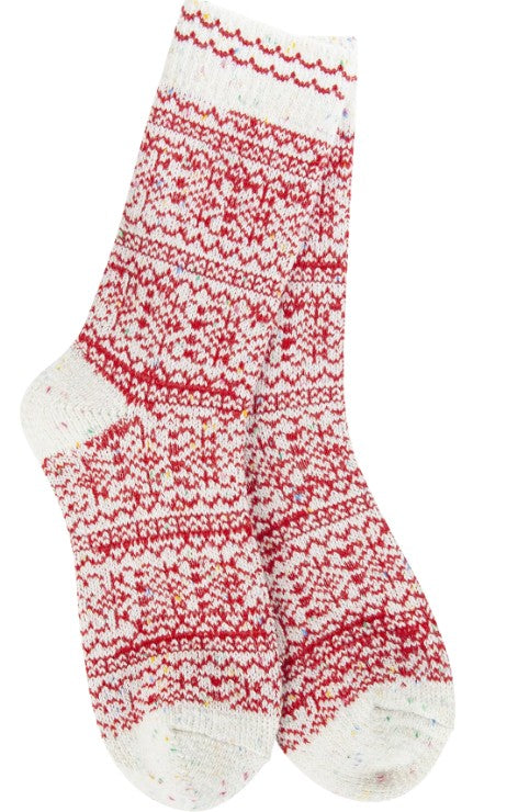 WS Holiday Confetti Crew Sock