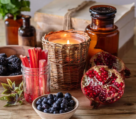 Rhubarb & Berry Candle